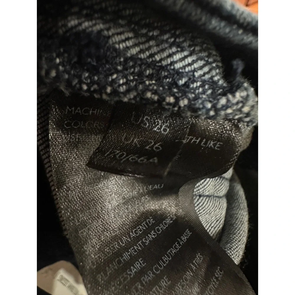 Anthropologie Pilcro letterpress Jeans Womens size 26 ladies denim legging pants